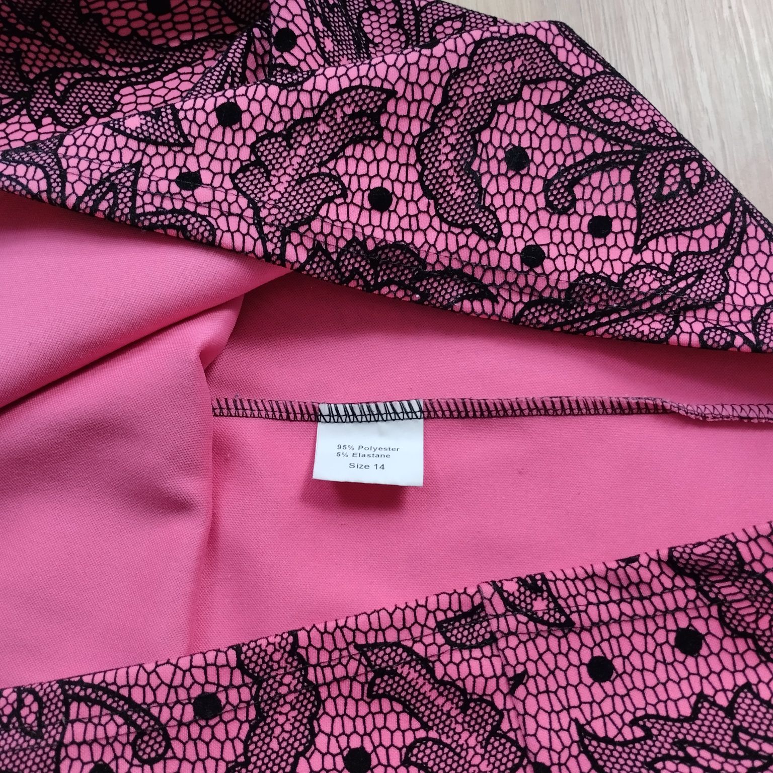 Sukienka koktajlowa Pink XL