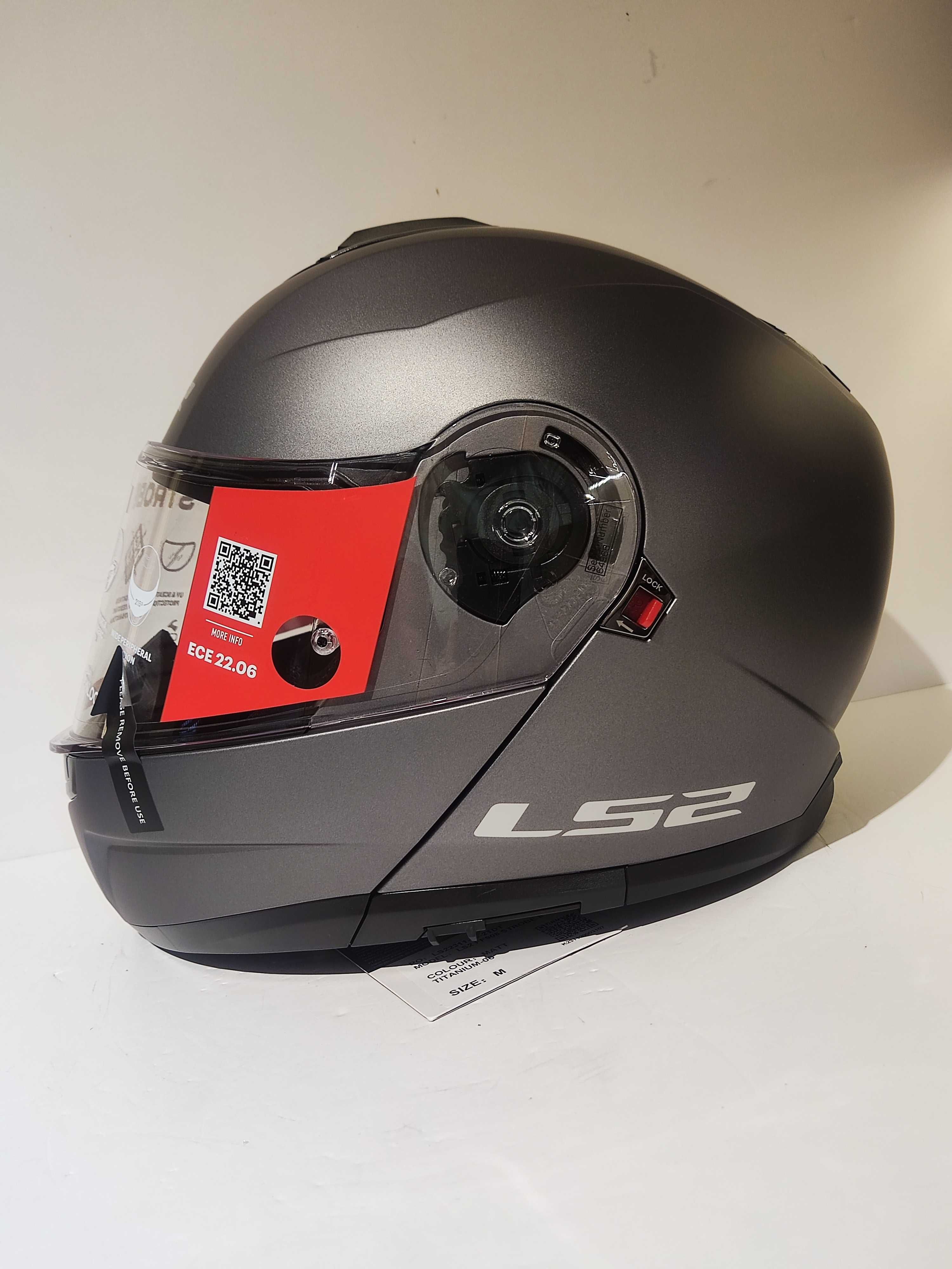 Capacete LS2 strobe 2 modular Mota scooter novo