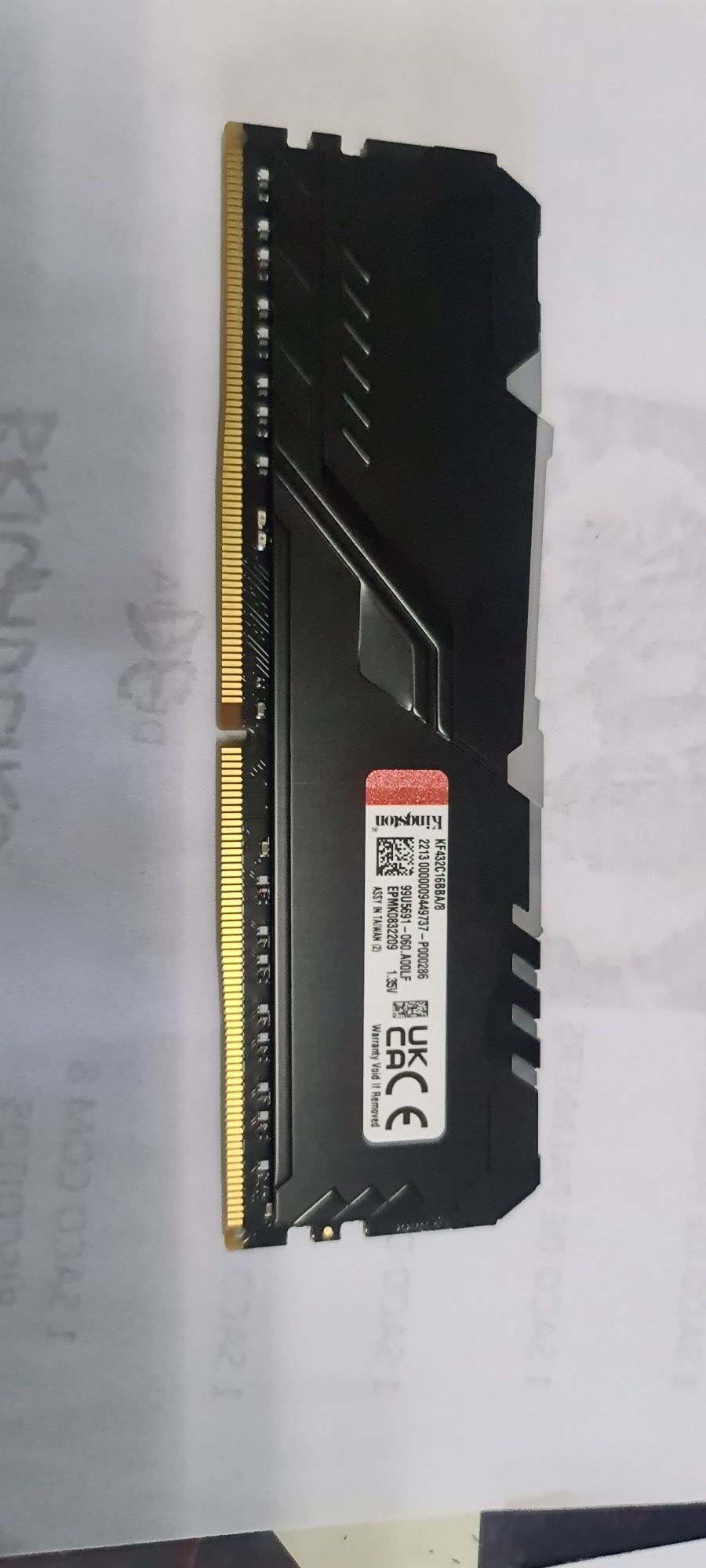 Dimm ddr4 kingston fury 8GB