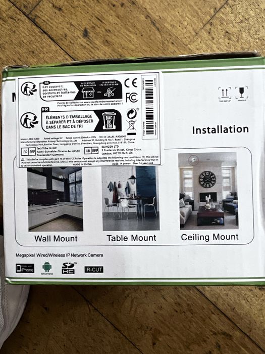 Câmara vigilância CCTV Wi-fi - Novo