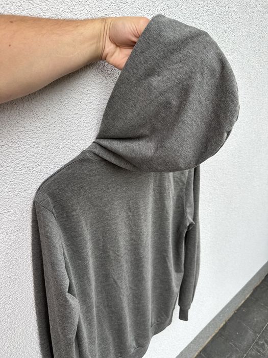 Supreme S M szara damska bluza wciągana z kapturem bootleg