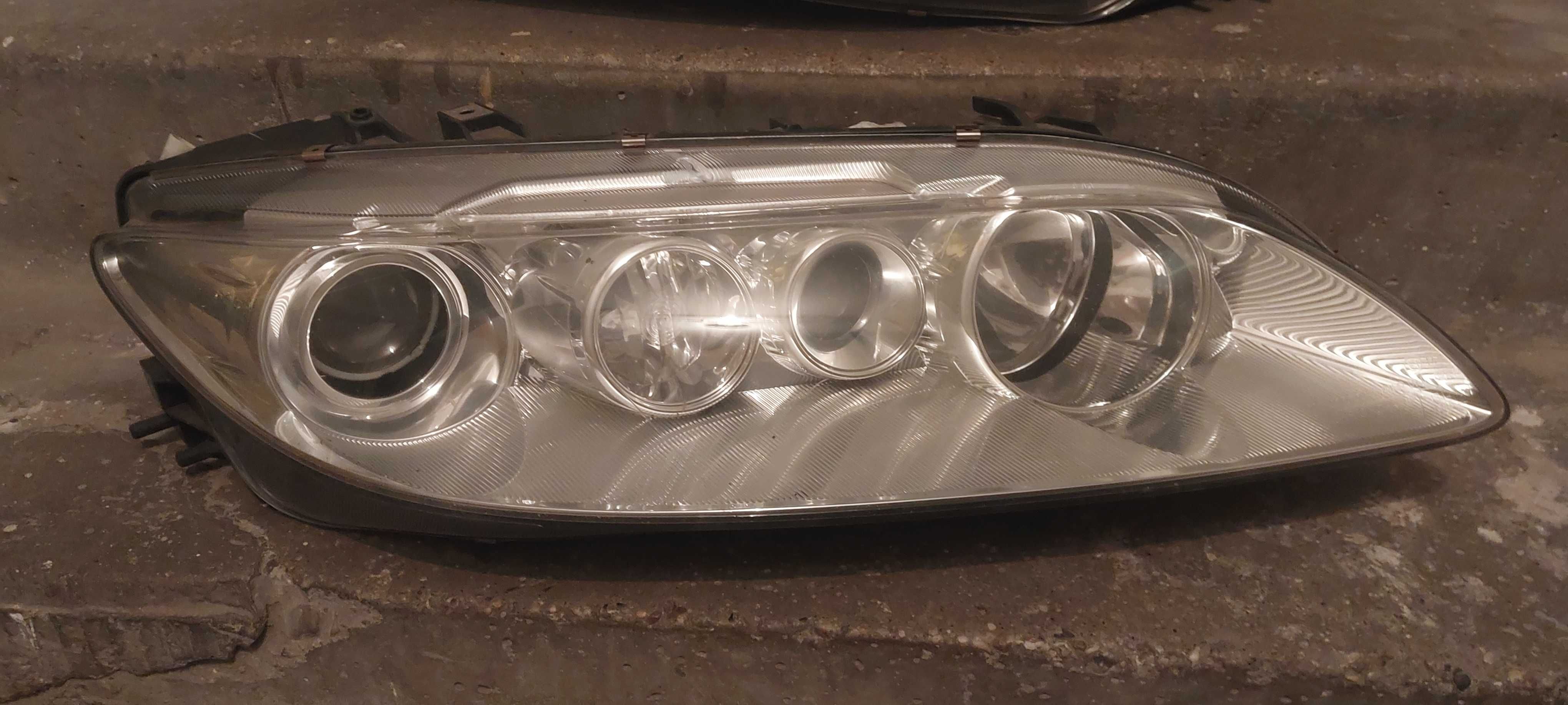 lampy przednie mazda 6