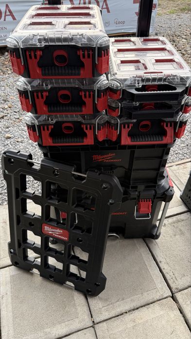 Milwaukee Packout skrzynia + organizery