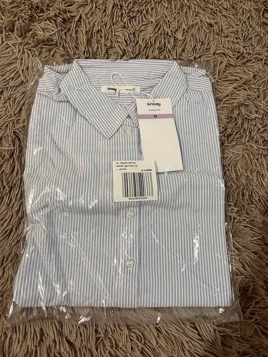Сорочка в полоску, 38 розмір