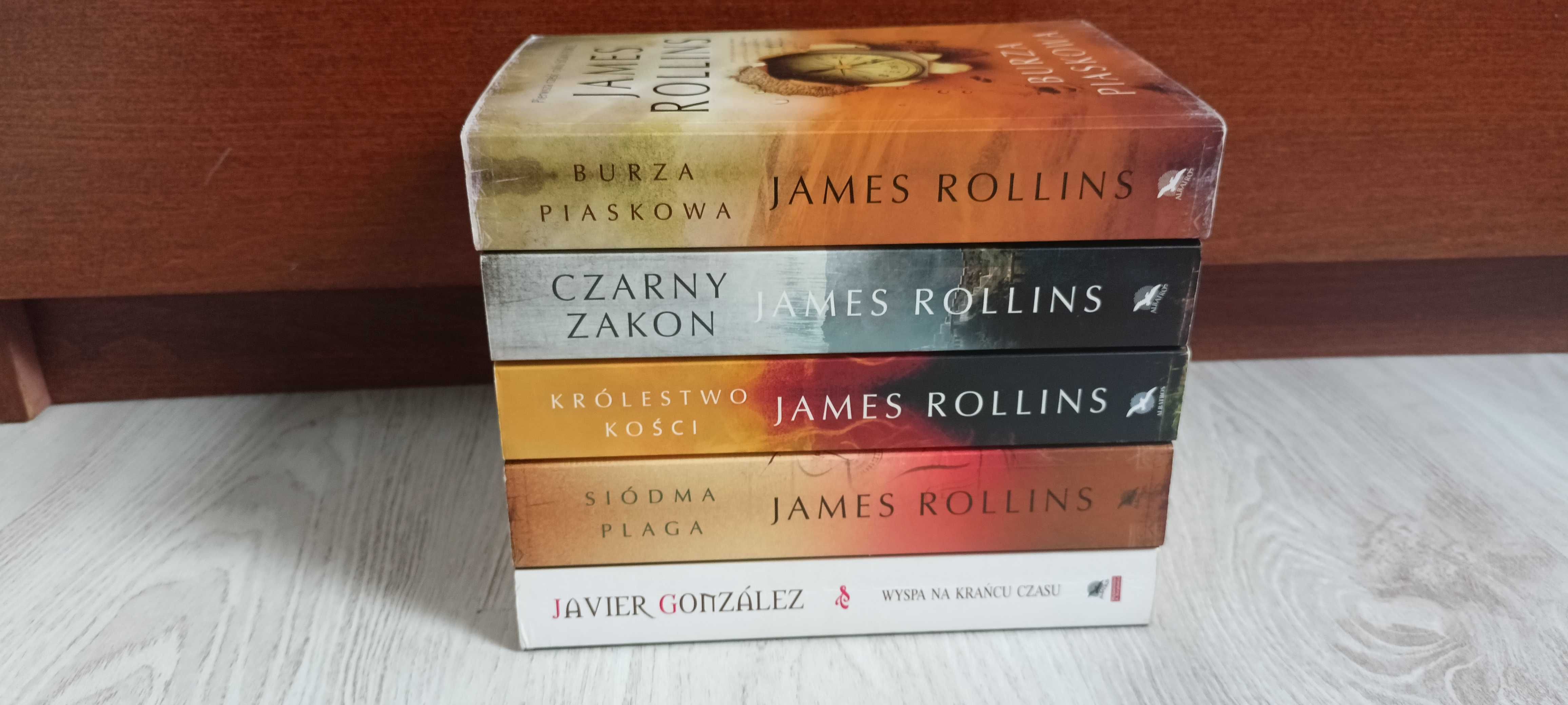 Rollins Czarny zakon Burza piaskowa Królestwo kości Siódma plaga Gonza
