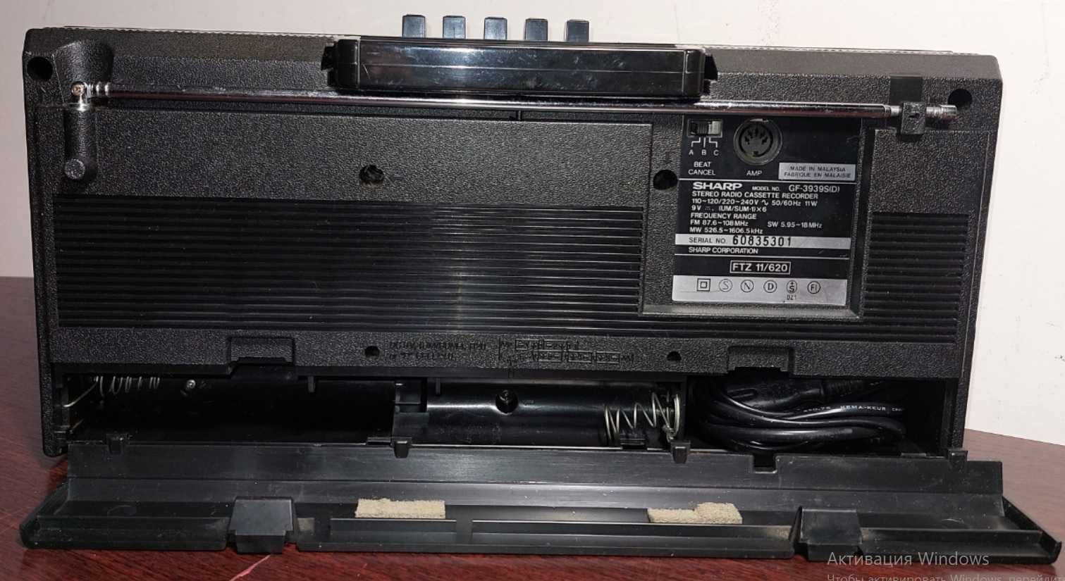 магнітола SHARP GF-3939