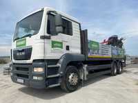 MAN TGA z HDS hiab200, 2007r. 480KM brutto