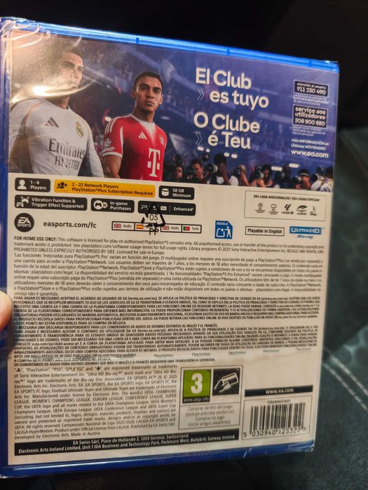 Fc26 ps5 Novo selado