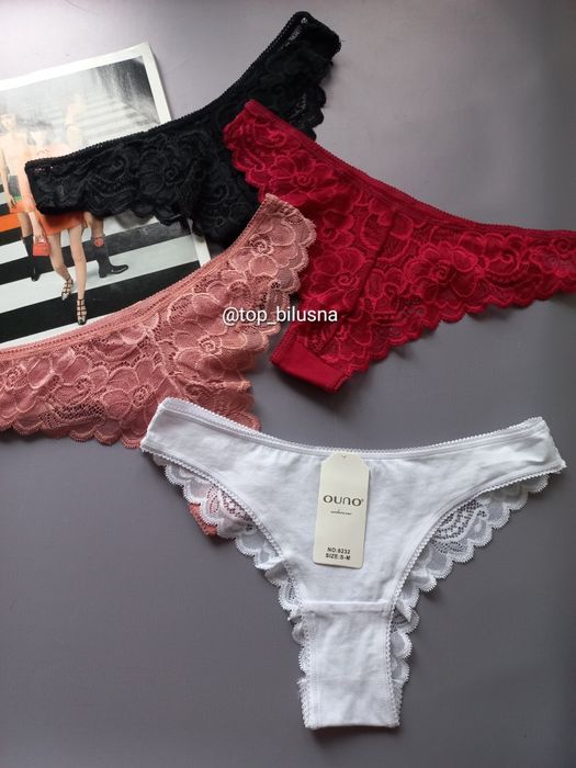 Трусики мереживні/бразиліани з мереживом/стринги мереживо