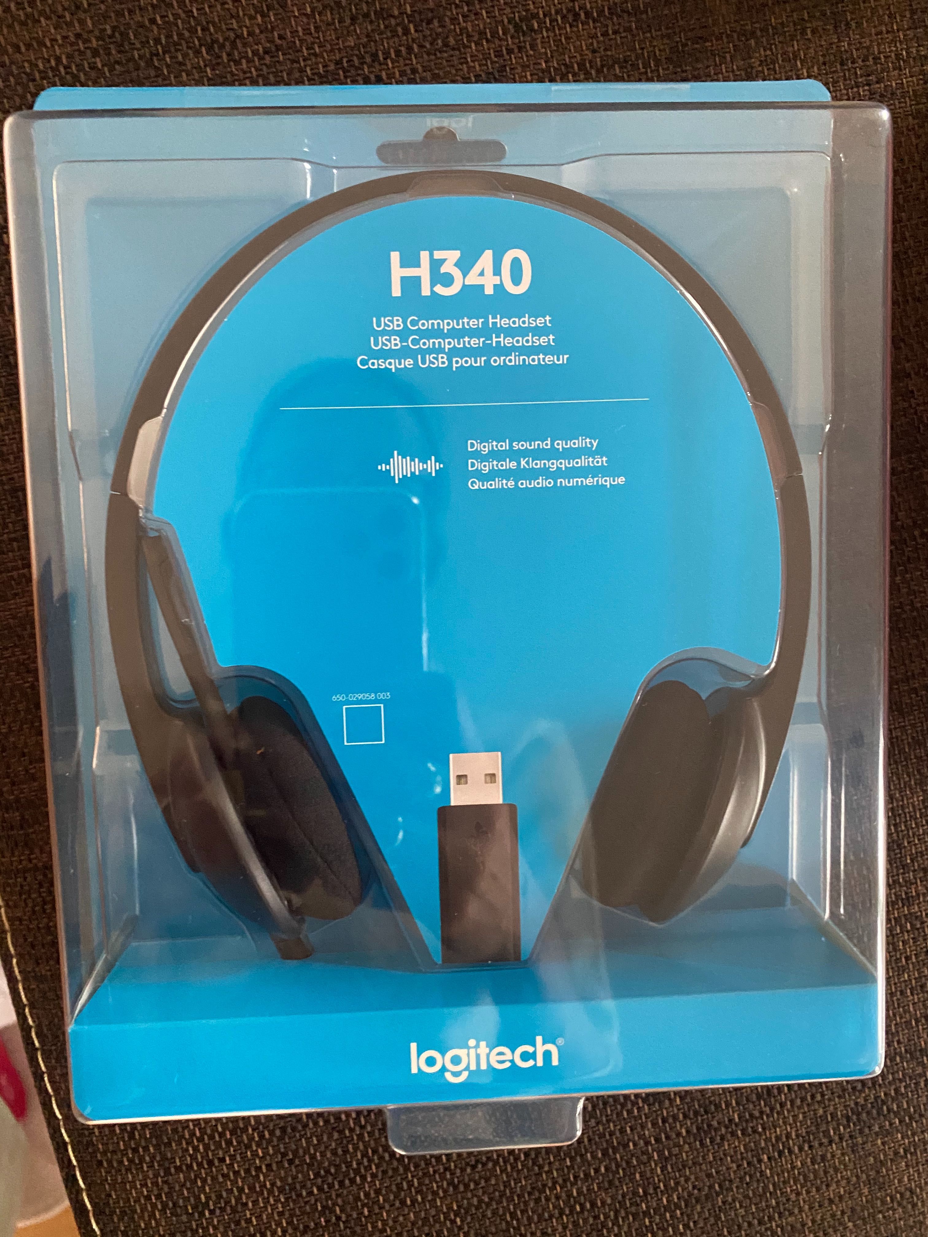 Sprzedam słuchawki H340 Logitech