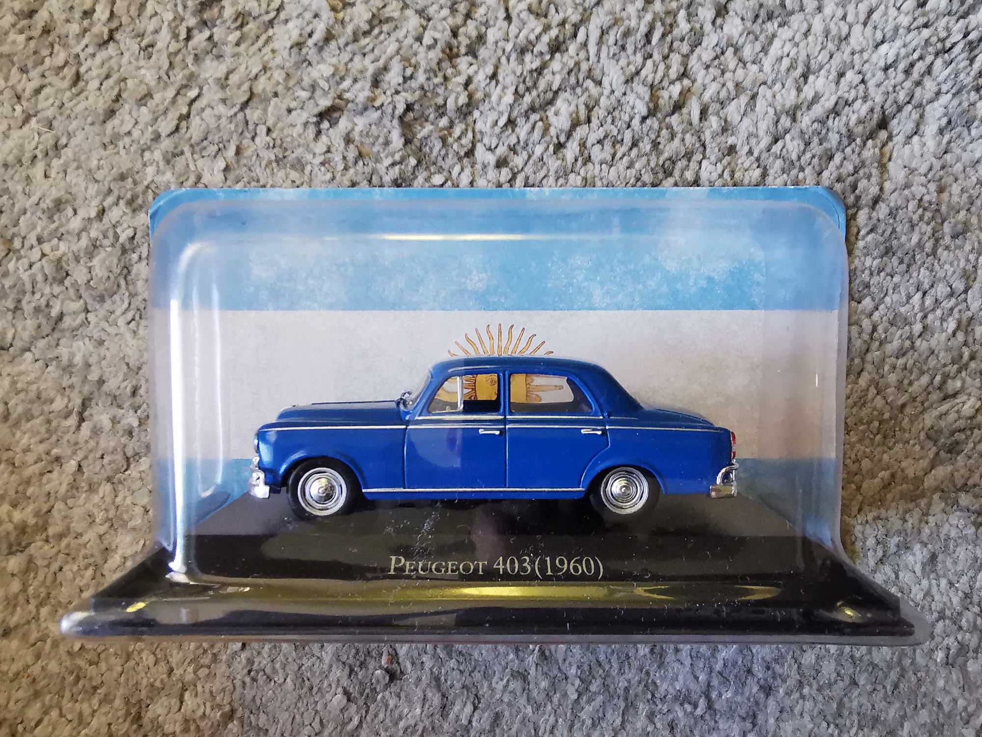 Peugeot 403 (1960) nowy, model 1:43