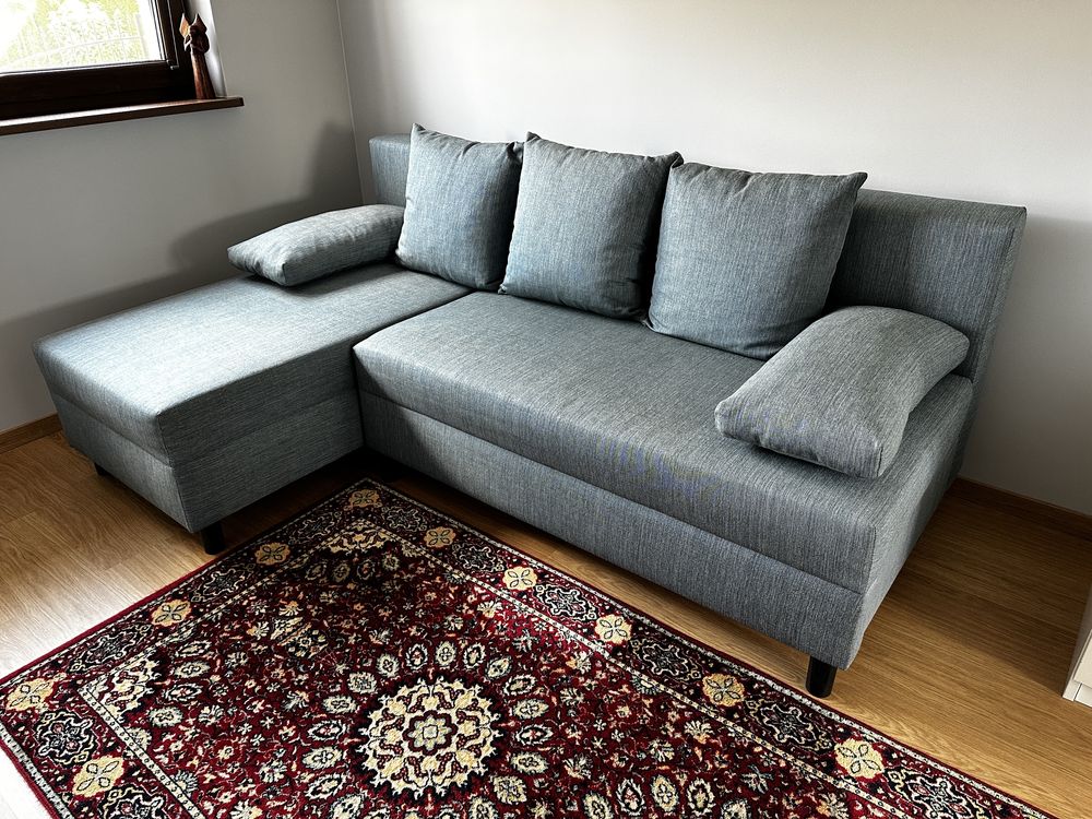 Sofa IKEA ÄNGSTA 3-osobowa z szezlongiem – stan bardzo dobry