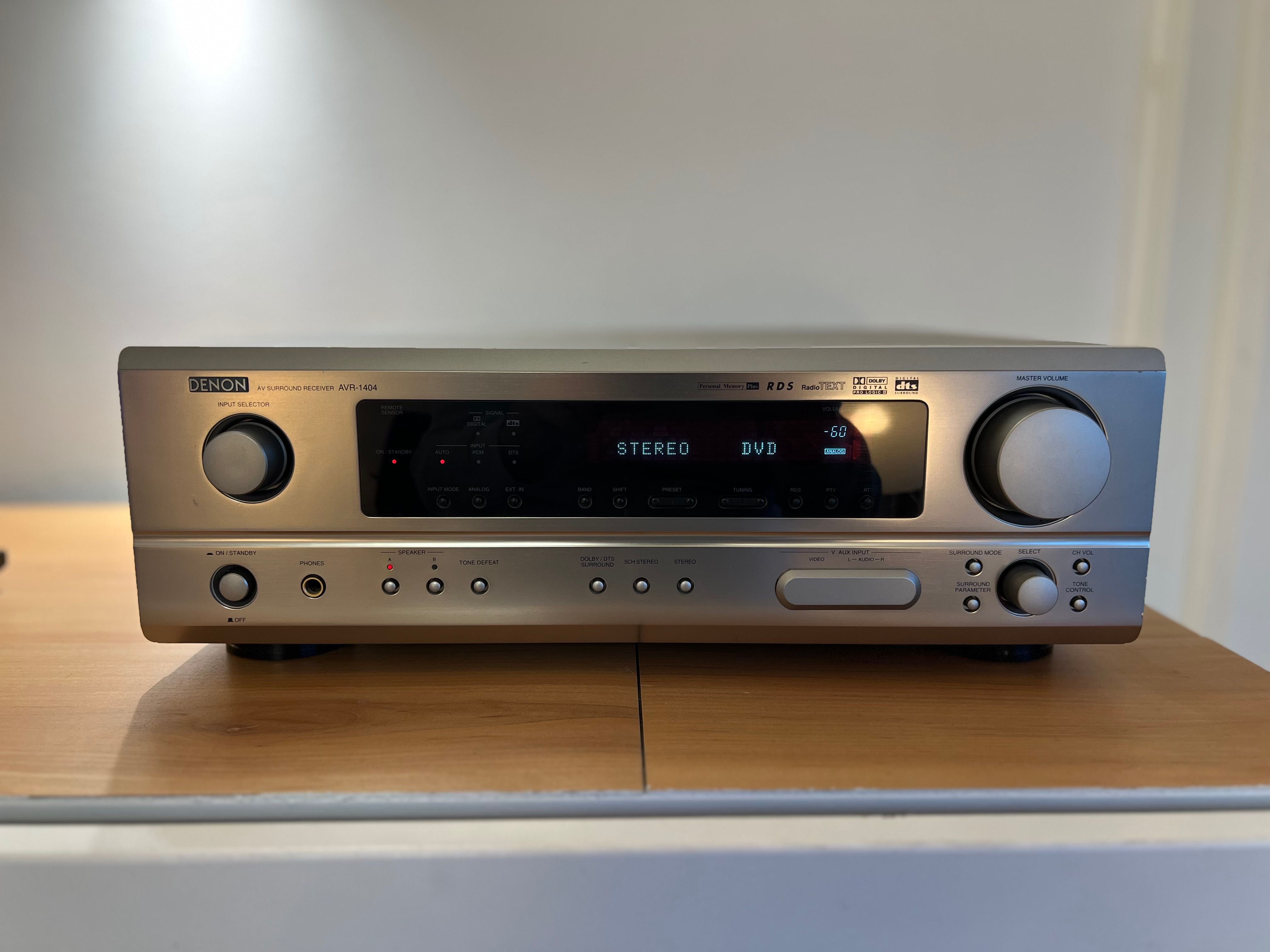 Amplificador HIFI Denon AVR-1404