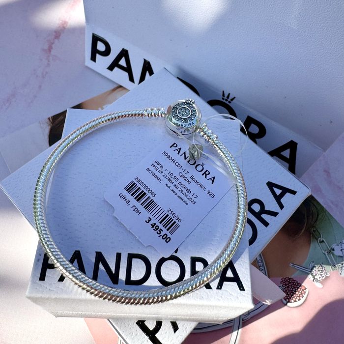 Браслет Пандора, Pandora оригінал, новий браслет пандора прикраса