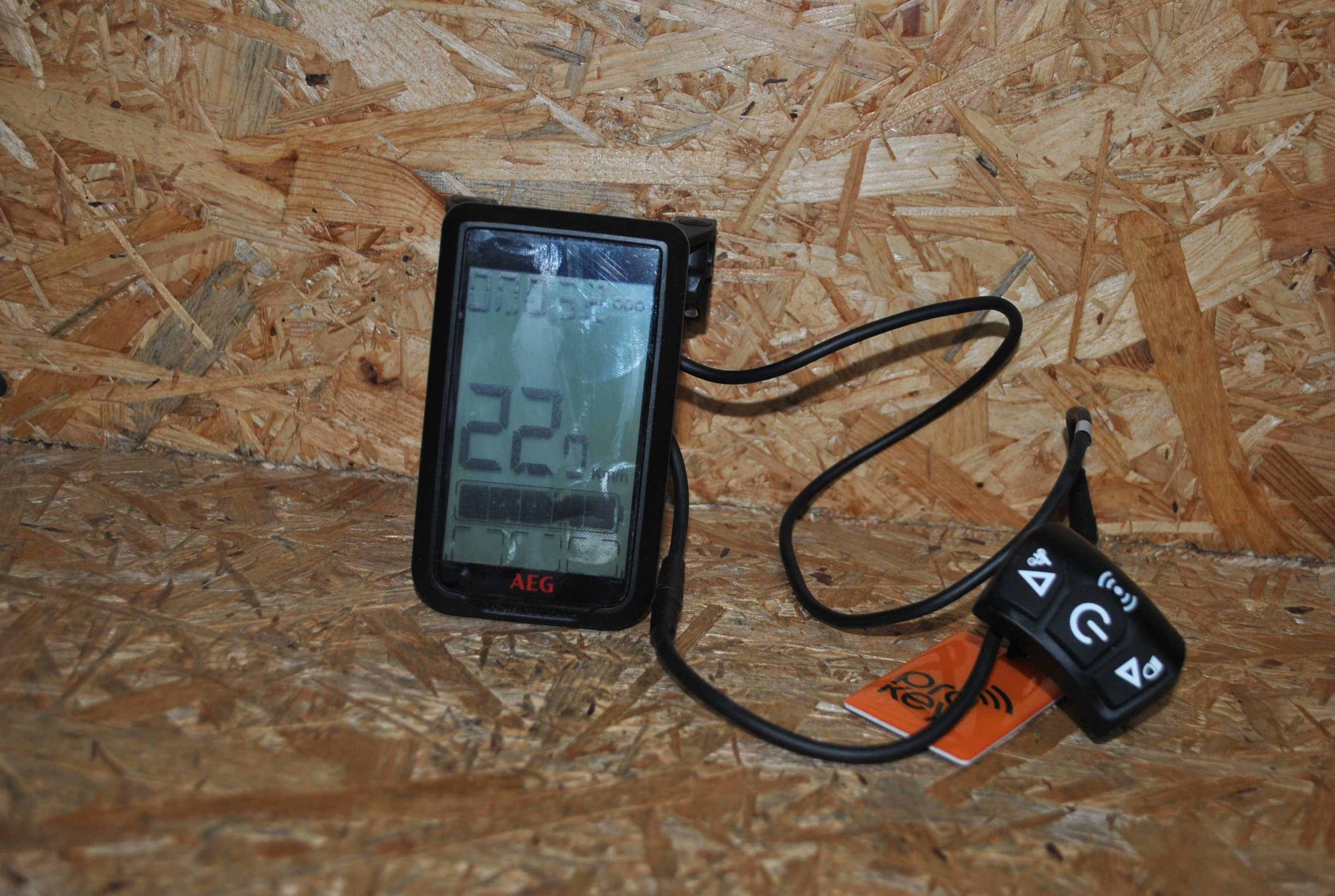 Wielofunkcyjny wyświetlacz LCD AEG Display E-BIKE dp c211.c 1.0