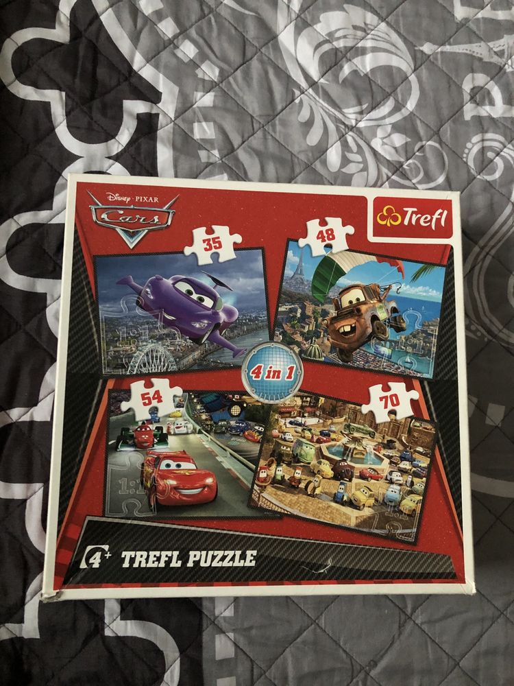 Puzzle AUTA - CARS 3 w 1 TREFL 4+