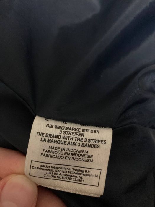 Adidas Vintage пуховик чоловічий