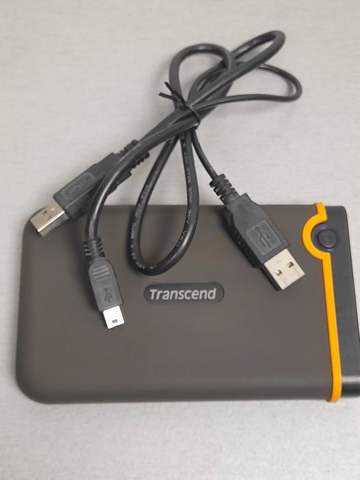 Портативний жосткий диск Transcend Slim StoreJet 500 ГБ