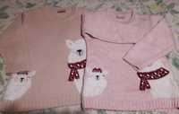 Детские свитерочки для двойняшек