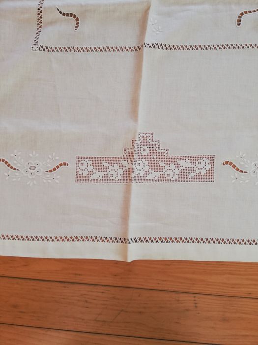 Toalha de mesa sa em linho puro