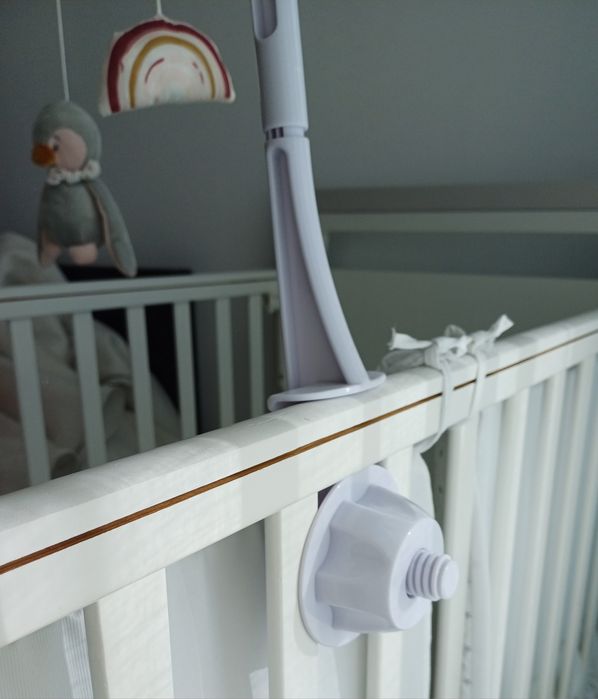 Mobile + boneco musical Nattou rosa