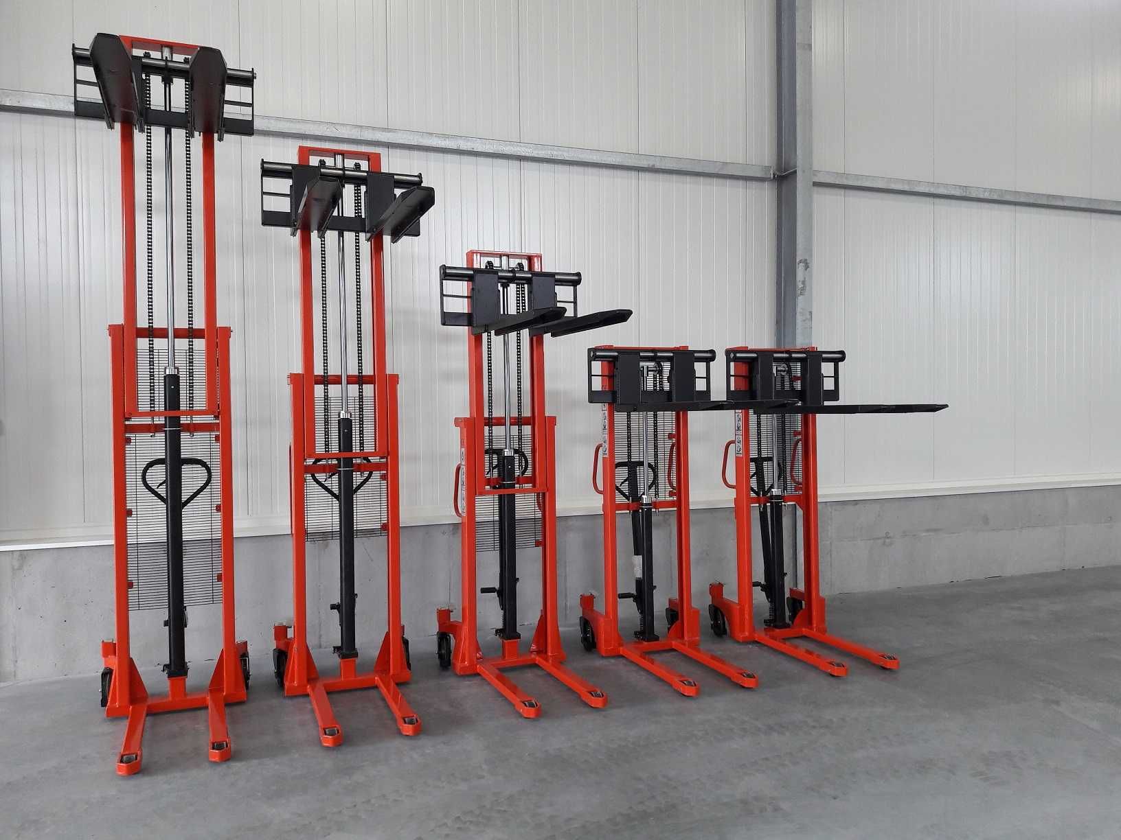 Wózek paletowy nowy masztowy MSE1030 (1T-3m) z regulowane widły
