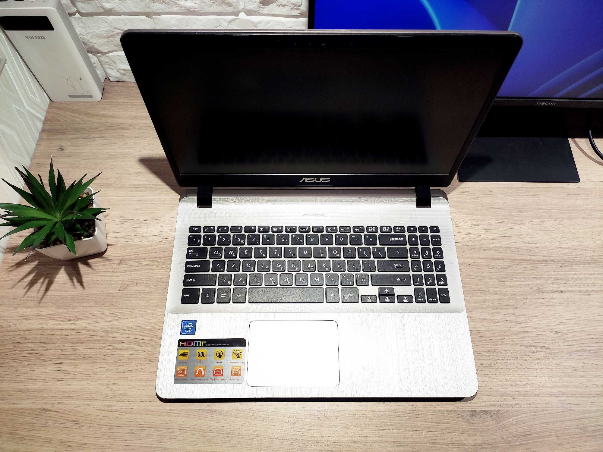 Для работы и учебы ASUS 15.6|FHD|N4000|DDR4|SSD240|+ запас под апгрейд