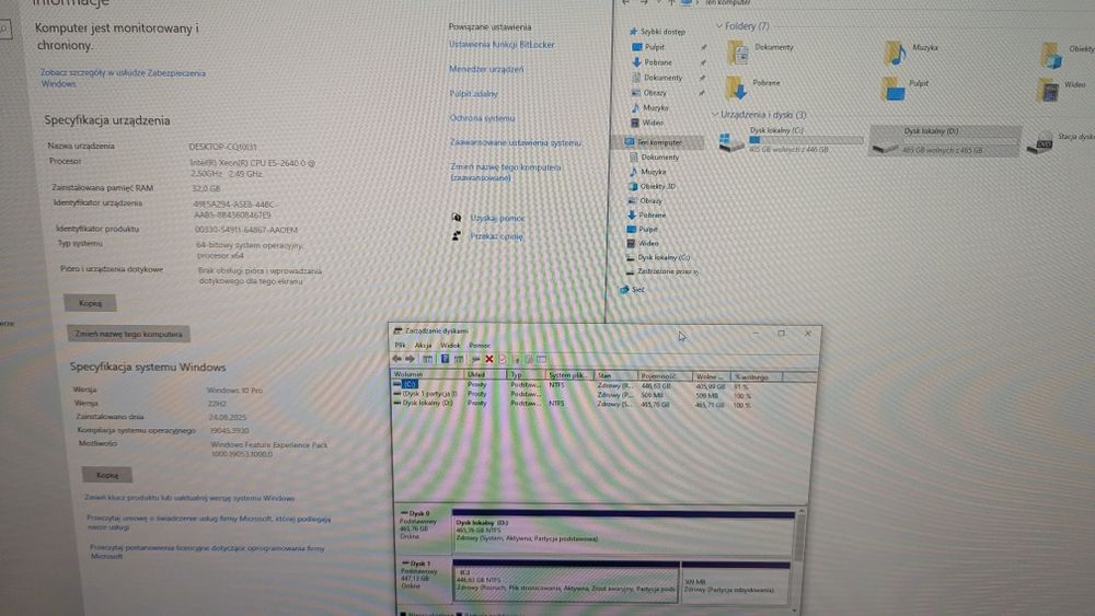 Stacja robocza DELL firmowy serwer Symfonia Xenon Precision T3610