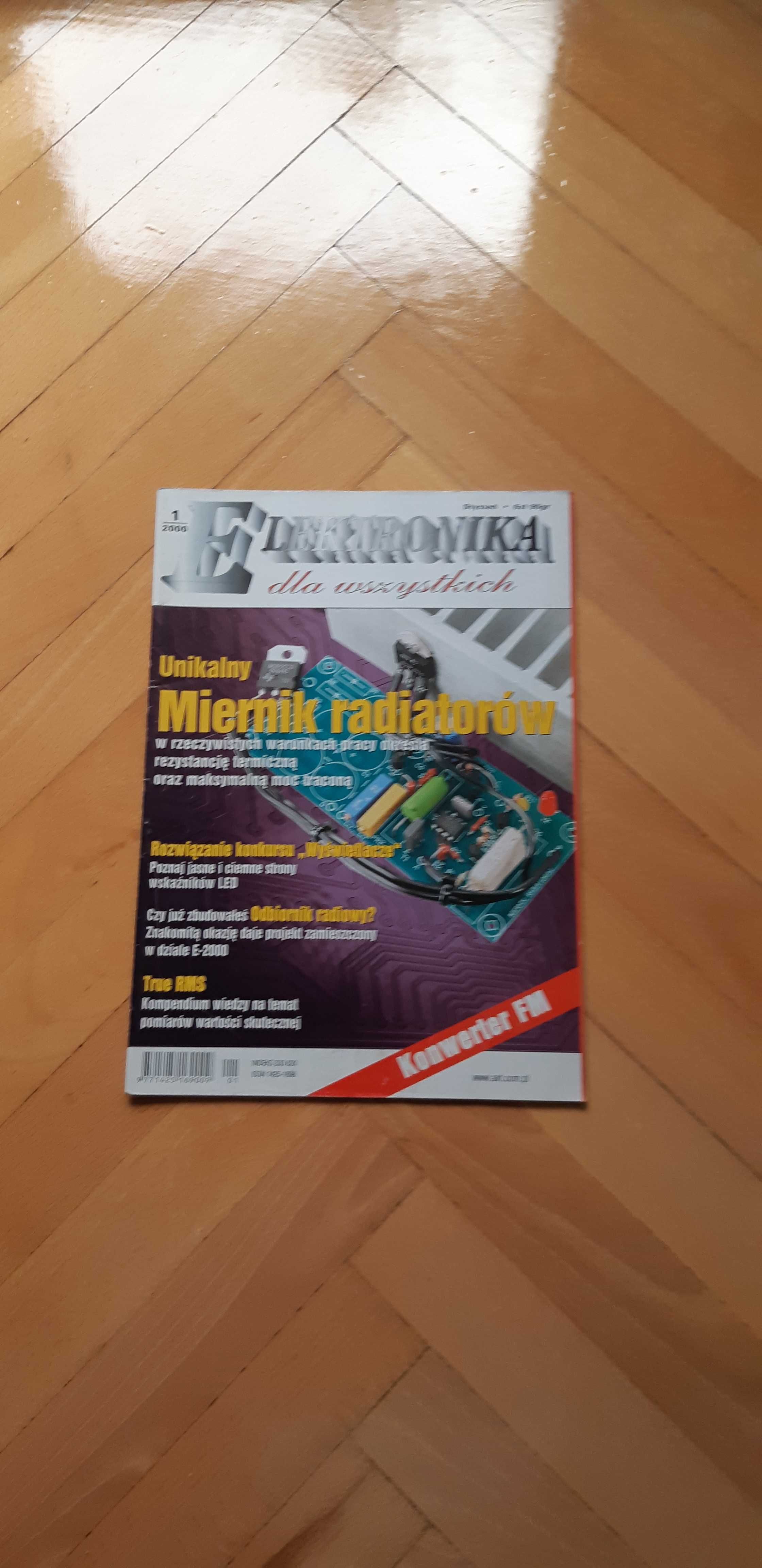 magazyn Elektronika dla wszystkich nr 1 /2000