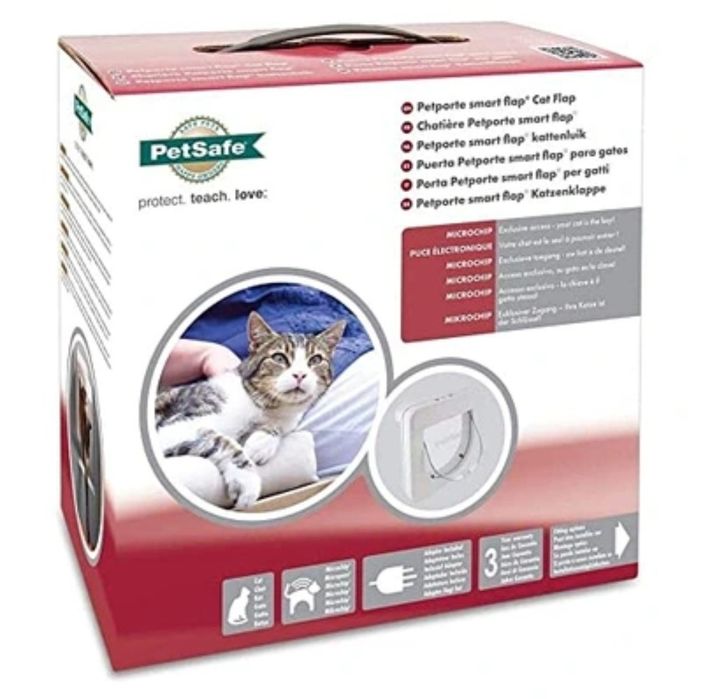 Klapka dla kota / psa z mikrochipem