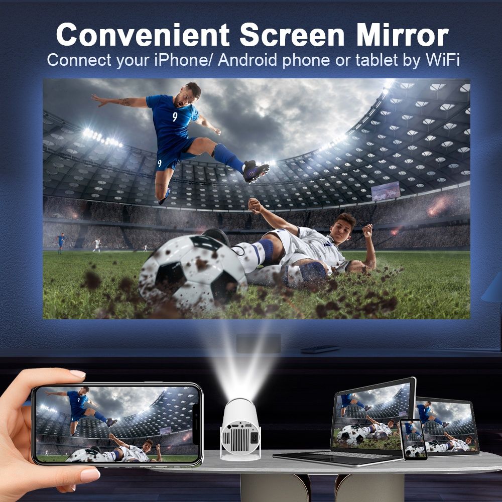 Projektor Magcubic HY300 4K WiFi Android TV – Netflix, YouTube, H