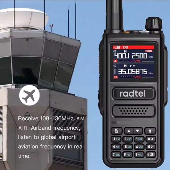 Радиостанция Radtel RT-470 РЕАЛЬНЫХ 10Вт