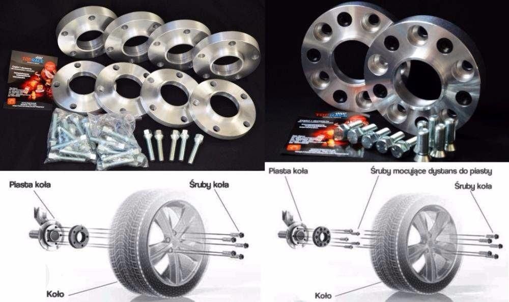 DYSTANSE ADAPTERY do VW Audi Mercedes 5x112 - każdy model! NOWE! fvat