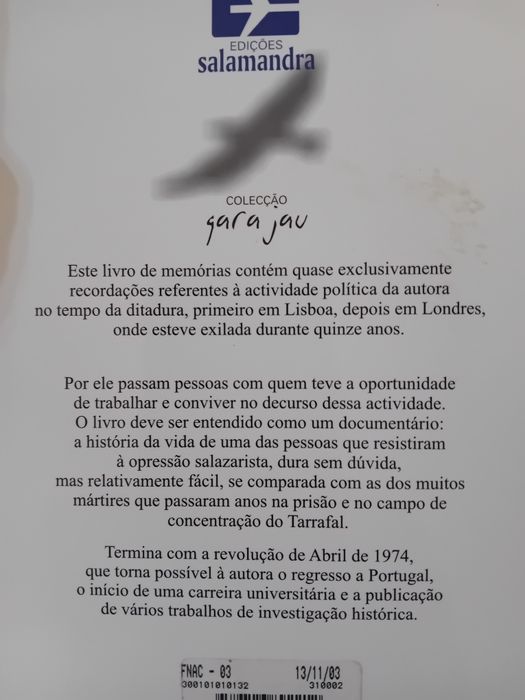 Memórias de um peão nos Combates pela Liberdade