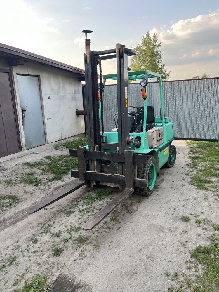 Wózek widłowy Mitsubishi FD35A 3.5T Udźwig, Diesel.