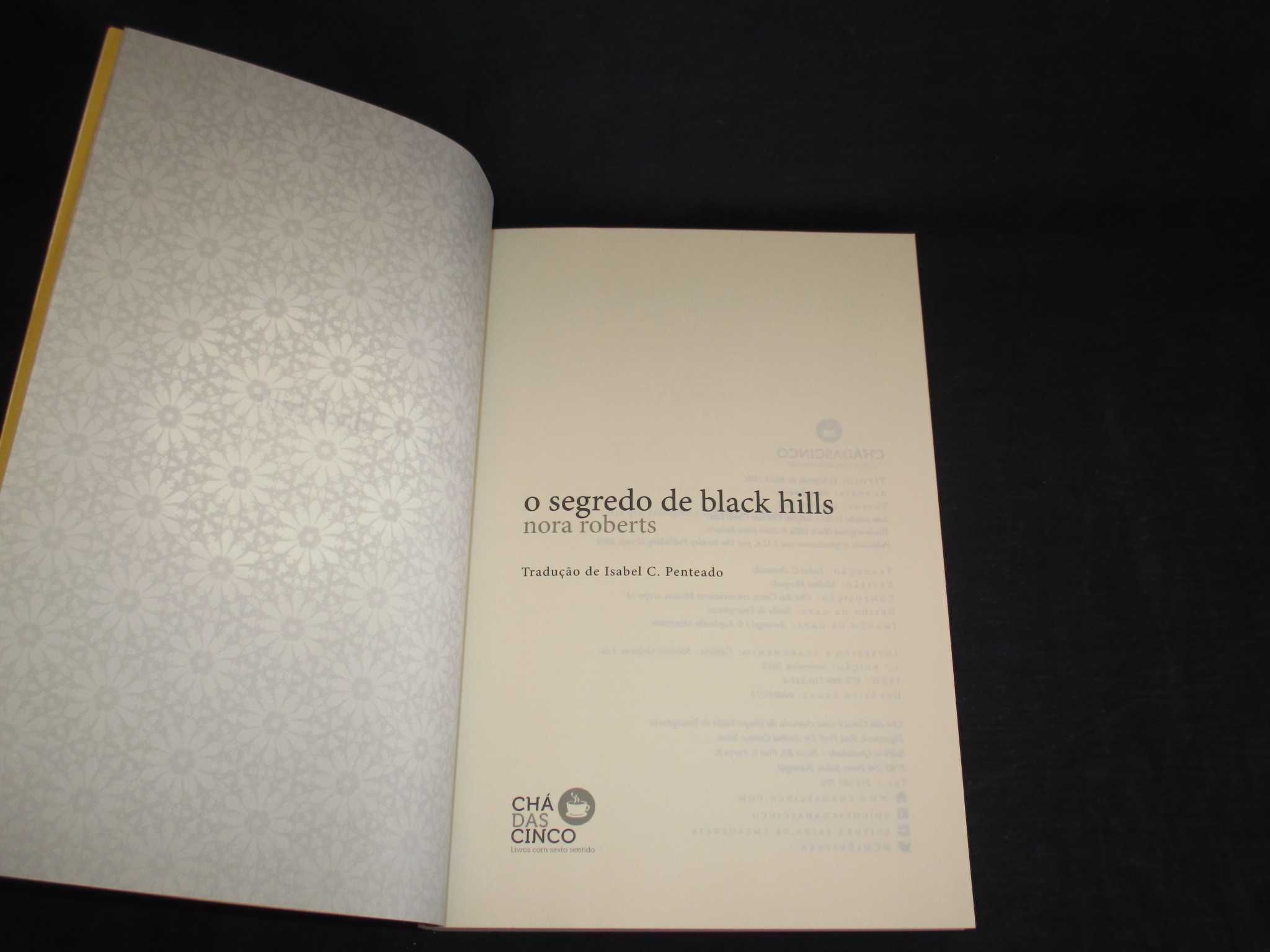 Livro O Segredo de Black Hills Nora Roberts 1ª edição