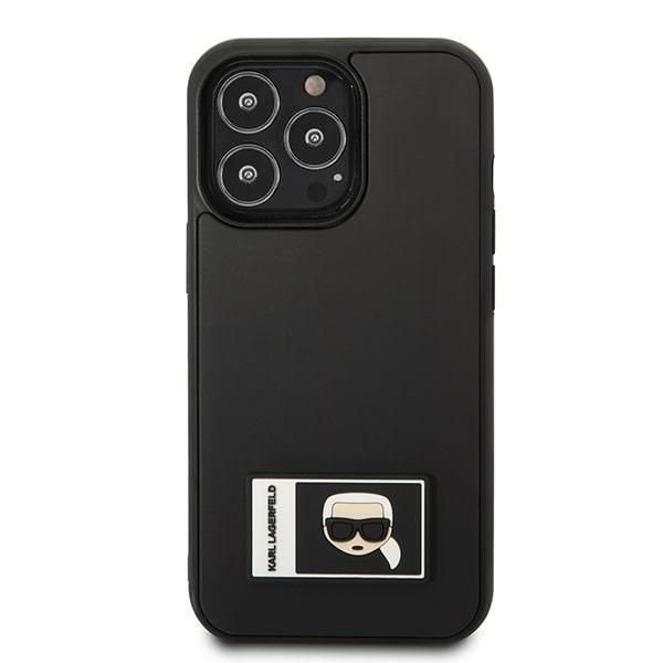 Etui Karl Lagerfeld Ikonik Patch do iPhone 13 Pro / 13 - Czarny