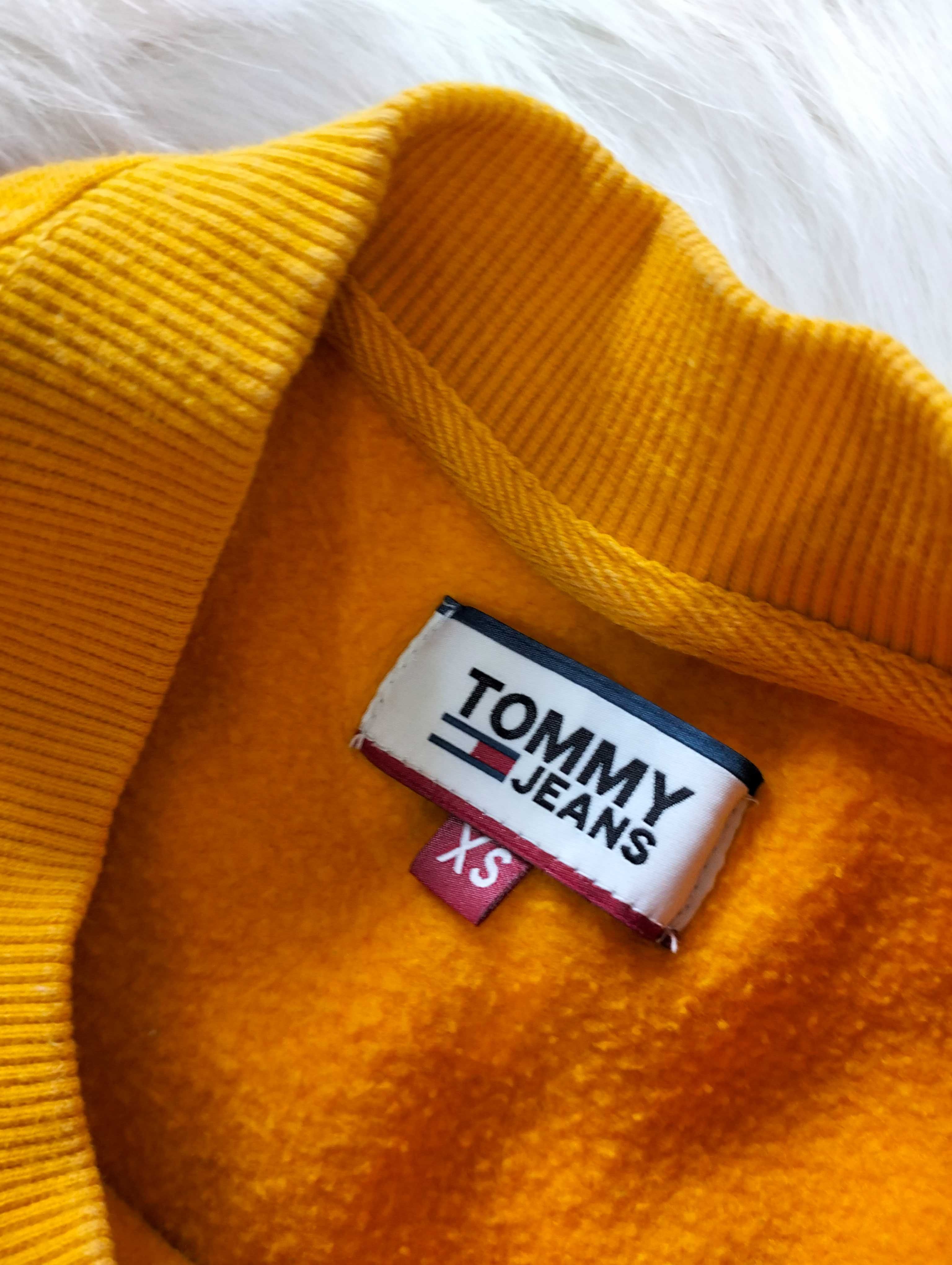 Tommy jeans żółta bluza orginalna