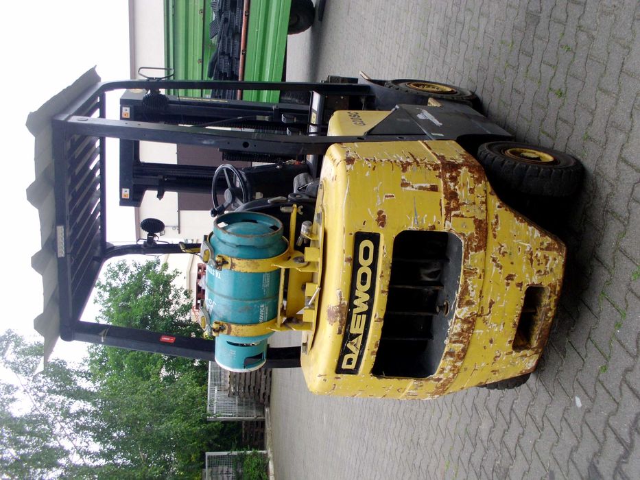 wózek widłowy daewoo,doosan,cat triplex,silnik mitsubishi ,5320mth