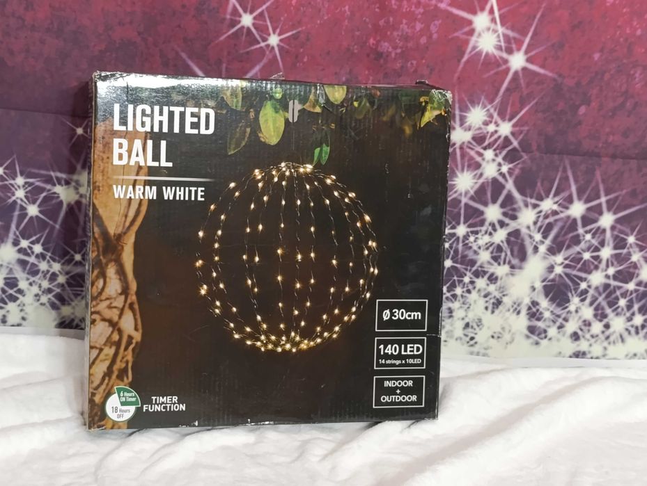 Zestaw 4x kula świetlna