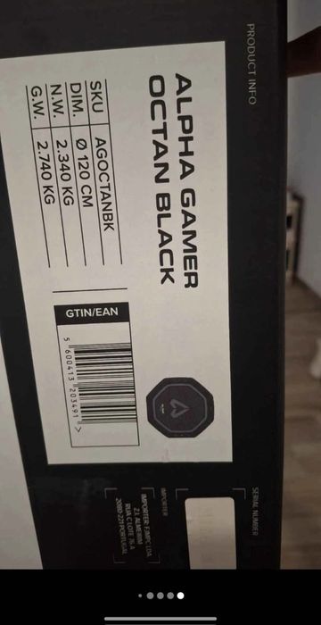 Tapete Alpha Gamer Octan