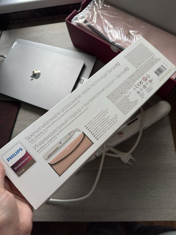 Вирівнювач волосся Philips BHS838/00 з технологією SenselQ