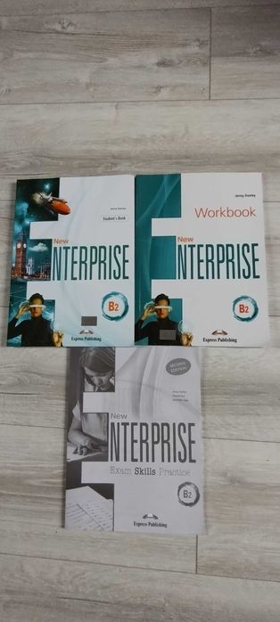 Sprzedam książki do nauki języka angielskiego new enterprise B2