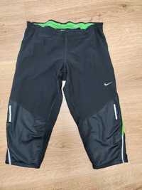 Spodnie legginsy getry do biegania fitness rybaczki Nike dry fit m