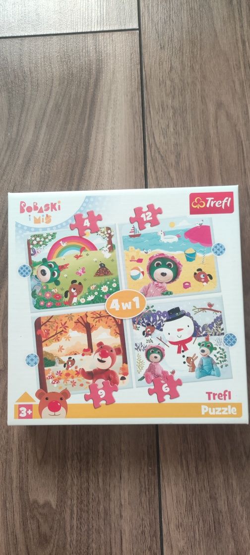 Puzzle dla dzieci Pory Roku 3+ Trefl Nowe