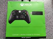 Pad kontroler do PC i Xbox One czarny + adapter stan idealny pudełko