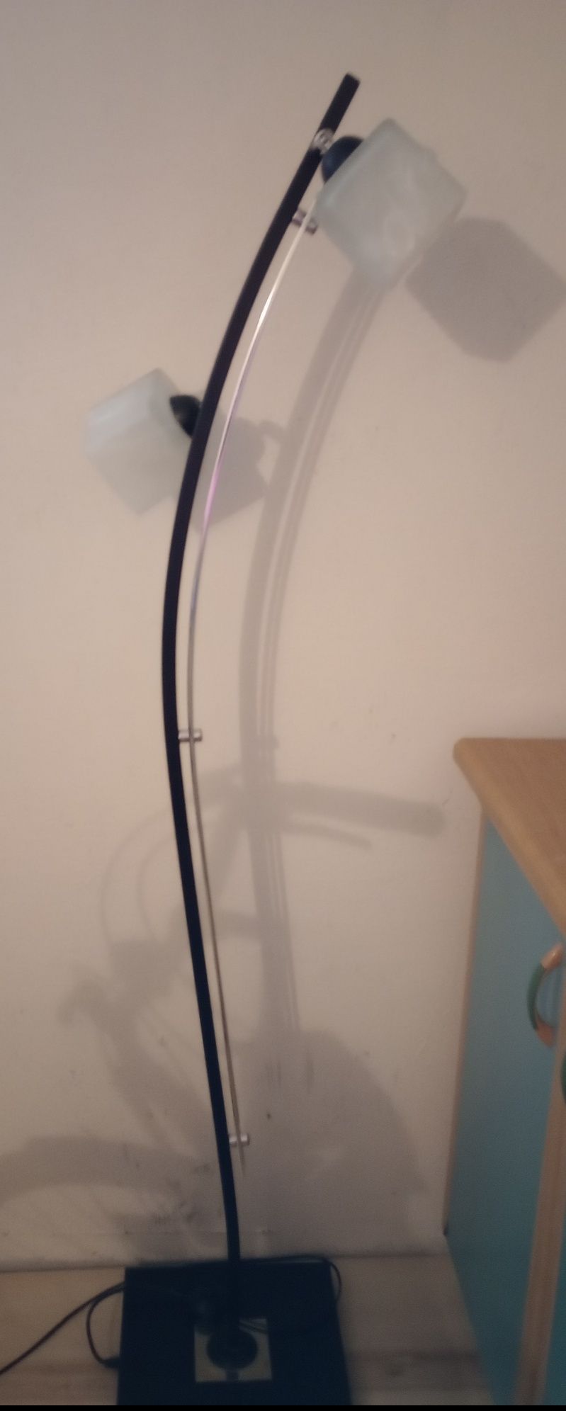 Sprzedam w zestawie lampę stojącą i wiszącą