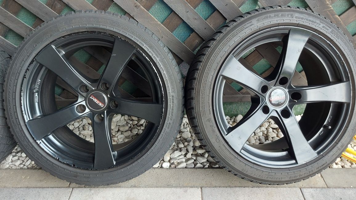 Диски Р17, 5×120 + Зимняя резина 225/45