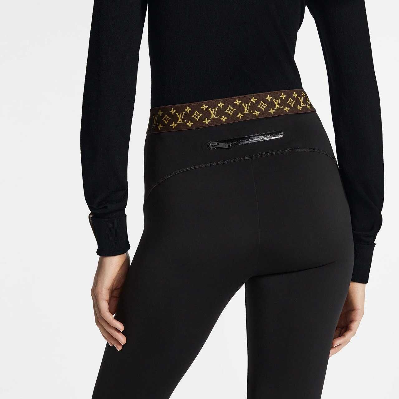 Жіночі легінси Louis Vuitton With Monogram Elastic Belt розмір 36 (S)