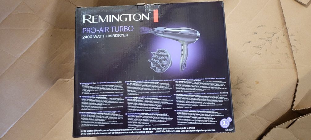 Suszarka  Remington PRO- AIR TURBO 2400W 90 km